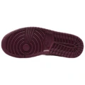 Кроссовки Jordan Air Jordan 1 Mid Bordeaux, Цвет: Парусный/чёрный-активный розовый-бордо-кокосовое молоко, Размер: 36 | Китай.рф