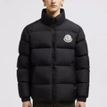 Пуховик Moncler Citalia с логотипом, чёрный, мужской, Цвет: черный, Размер: 1 | Китай.рф