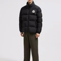 Пуховик Moncler Citalia с логотипом, чёрный, мужской, Цвет: черный, Размер: 1 | Китай.рф