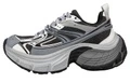 Кроссовки MIO Low Top Chunky Sneakers женские, на толстой подошве, Цвет: серо-бело-чёрный, Размер: 34 | Китай.рф