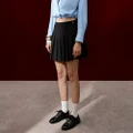 Юбка KARL LAGERFELD короткая, кэжуал, женская, Цвет: черный, Размер: 36 | Китай.рф