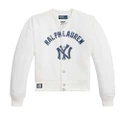 Бейсбольная джерси Polo Ralph Lauren SS26 для женщин, Цвет: Мытый белый, Размер: M | Китай.рф