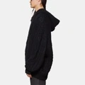 Худи Fear of God Essentials с кабельным узором, мужское, черное, Цвет: Сюаньцинхэй, Размер: S | Китай.рф