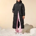 Женский пуховик adidas Down Jacket черный с капюшоном, Цвет: черный, Размер: L | Китай.рф
