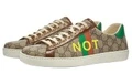 Кеды GUCCI ACE тканевые с принтом винтажные, Издание: С оригинальной коробкой для обуви, Размер: 35 | Китай.рф