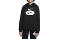 Детское худи Nike с капюшоном и принтом, Цвет: черный, Размер: M | Китай.рф
