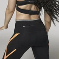 Женские беговые леггинсы adidas TP TIGHT черно-оранжевые, Цвет: Чёрно-оранжевый, Размер: S | Китай.рф
