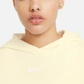 Женское укороченное худи Nike Sportswear Icon Clash кремового цвета, Цвет: Цвет кокосового молока, Размер: XS | Китай.рф