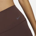 Лосины Nike Zenvy женские коричневые с высокой талией, Цвет: коричневый, Размер: S | Китай.рф