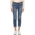 Джинсы Levi's женские синие на пуговицах, Цвет: синий, Размер: 24/27 | Китай.рф