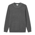 Мужской свитер LACOSTE AH2549 с логотипом, Цвет: 050/Тёмно-серый, Размер: 3 | Китай.рф