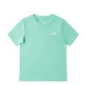 Футболка The North Face SUN CHASE антибактериальная быстросохнущая солнцезащитная легкая с коротким рукавом, зеленая, для младших детей, Размер: 120, Цвет: зеленый | Китай.рф