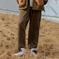 Брюки New Era Moderate Casual Pants унисекс оливковые, Цвет: оливково-зеленый, Размер: S | Китай.рф