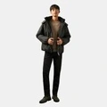 Пуховик Calvin Klein мужской с капюшоном, Цвет: BEH-космос черный, Размер: S | Китай.рф