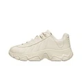 Кроссовки K-SWISS Synthetic Leather Low Top женские бежевые, Цвет: белый тофу/серебристо-мечтательный, Размер: 36 | Китай.рф