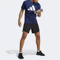Футболка adidas Train Essentials Feelready Logo Training Tee, Цвет: темно-синий, Размер: XS | Китай.рф