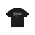 Футболка Vans Regular с принтом, чёрная, Цвет: черный, Размер: S | Китай.рф