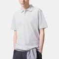 Поло UNIQLO светло-серое унисекс, Цвет: светло-серый, Размер: XS | Китай.рф