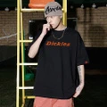 Футболка Dickies с принтом для мужчин и женщин, Цвет: черный, Размер: S | Китай.рф