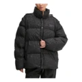 Куртка EMPORIO ARMANI EA7 с капюшоном для женщин, Цвет: черный, Размер: L | Китай.рф