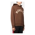 Мужская толстовка Moncler с капюшоном и логотипом, Цвет: коричневый, Размер: L | Китай.рф