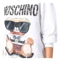Свитшот MOSCHINO с принтом для женщин, белый, Цвет: Белый, Размер: 40 | Китай.рф