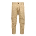Брюки DSQUARED 2 Slim Fit повседневные, мужские, Цвет: бежевый, Размер: 50 | Китай.рф