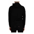 Толстовка EMPORIO ARMANI Logo-Printed Drawstring Hoodie, Цвет: черный, Размер: XS | Китай.рф