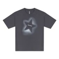 Футболка Converse мужская серая с ярмом и звёздами, Цвет: серый, Размер: M | Китай.рф