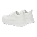 Кроссовки JIL SANDER из кожи с панелями, белые, Цвет: Белый, Размер: 43, Ширина: С оригинальной коробкой для обуви | Китай.рф
