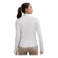 Спортивная кофта lululemon с полумолнией женская, Цвет: паровой белый, Размер: 4 | Китай.рф