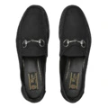 Лоферы GUCCI Gigi мужские черные, Издание: обычная версия, с оригинальной коробкой, Размер: 40 | Китай.рф
