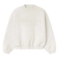 Толстовка Fear of God Essentials Embossed Classic детская, Цвет: овсяно-серый/Oatmeal Heather, Размер: 6/7 | Китай.рф