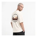Футболка Dickies с флокированным принтом, Цвет: белый цапля, Размер: XS | Китай.рф