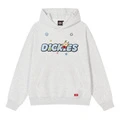 Толстовка Dickies с капюшоном и детским принтом, Цвет: бело-серый, Размер: S | Китай.рф