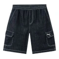 Детские джинсы PUMA Jeans классические средняя посадка, Цвет: Джинсовый темно-синий 88301, Размер: 110 | Китай.рф