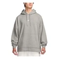 Толстовка Nike Club мужская с капюшоном, Цвет: Тёмно-серый меланж/светло-дымчато-серый/белый, Размер: S | Китай.рф