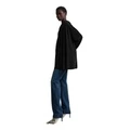 Рубашка Toteme Shirts, женская, черная, с драпировкой, Цвет: черный, Размер: XS | Китай.рф