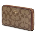 Клатч COACH Zip Around 19 с принтом красно-коричневый, Характеристики: Базовая комплектация (сумка + пыльник) | Китай.рф
