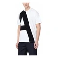 Футболка Armani Exchange SS23 мужская, белая, Цвет: Белый, Размер: L | Китай.рф