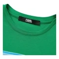 Футболка KARL LAGERFELD Women's Green Crew Neck, Цвет: зеленый, Размер: XS | Китай.рф