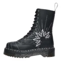 Ботинки Dr.Martens Jadon HI Solar Flare кожаные с платформой 5 см, Цвет: черный, Размер: 36 | Китай.рф