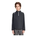 Футболка Descente с воротником-стойкой для детей, серая, Цвет: BK-Tap Shoe, Размер: 130 | Китай.рф