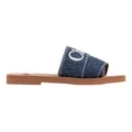 Шлепанцы женские Chloé Woody Fat Mules из ЭВА, синие, Издание: Нет оригинальной коробки для обуви, Размер: 36 | Китай.рф