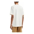 Футболка Moncler Cotton T-shirt, мужская, белая, Цвет: Белый, Размер: M | Китай.рф