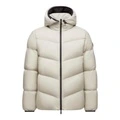 Пуховик Moncler Forez с капюшоном для мужчин, Цвет: каменно-серый, Размер: 1 | Китай.рф
