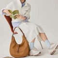 Сумка через плечо Skechers тканевая коричневая, Цвет: орехово-коричневый | Китай.рф