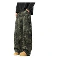 Джинсы Jeep Jeans Unisex Moderate Straight Fit Pants, Цвет: Армейский зеленый камуфляж, Размер: M | Китай.рф