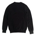 Тонкий вязаный свитер Tommy Hilfiger с круглым вырезом для мужчин, Цвет: черный, Размер: S | Китай.рф