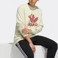 Толстовка adidas Originals Disney Mickey Mouse с круглым вырезом, Цвет: почва песчаной бури, Размер: XXS | Китай.рф